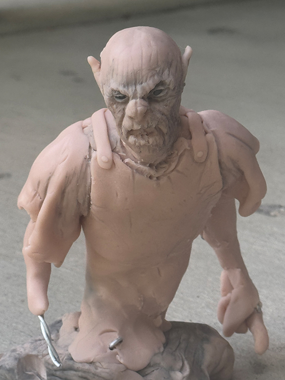 Orc Brute sculpture study